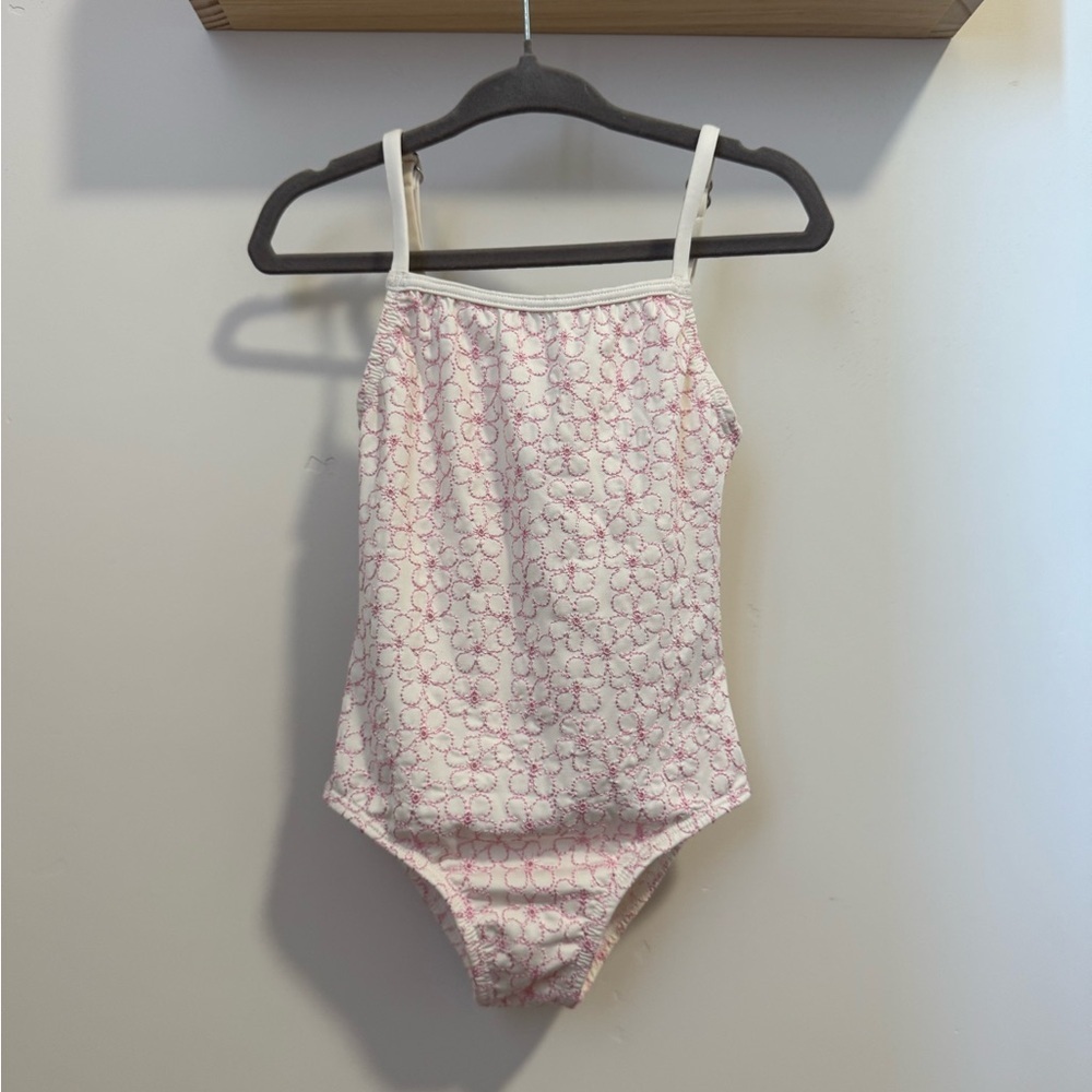 Submarine Pink Floral One-Piece Swimsuit 2Y